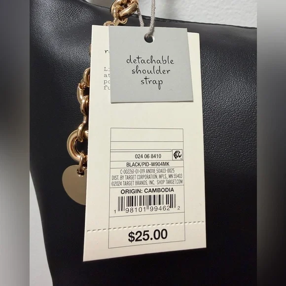 A New Day Jewelry Chain Clutch Handbag - Picture 4 of 4